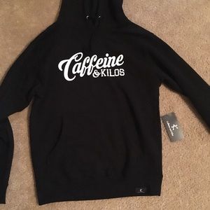 NWOT XS Caffeine And Kilos Hoodie